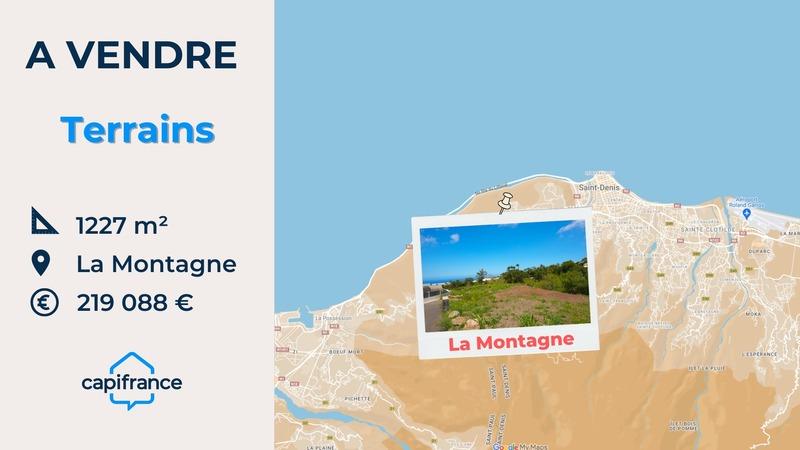 Terrain constructible - 1 246 m²