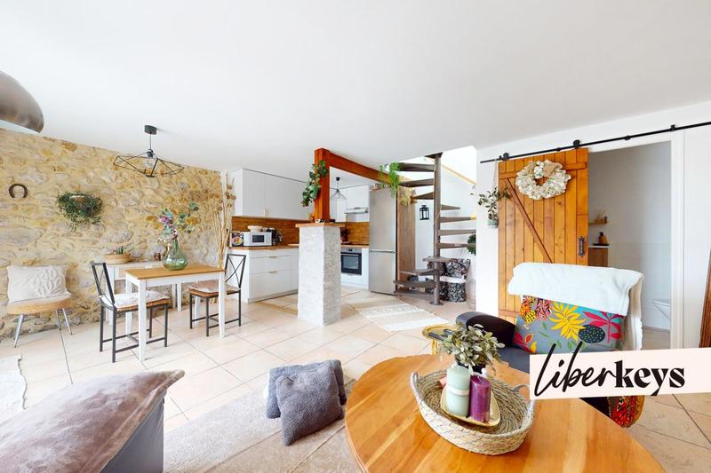 Maison en pierre - 60 m² - 3 pièces