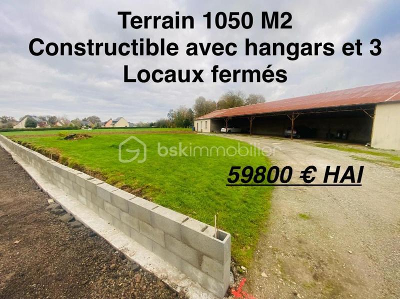 Terrain - 1 050 m²