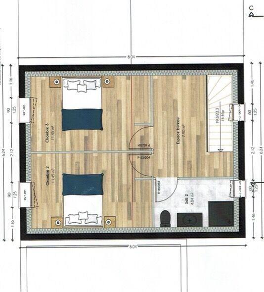 Maison - 94 m² - 5 pièces