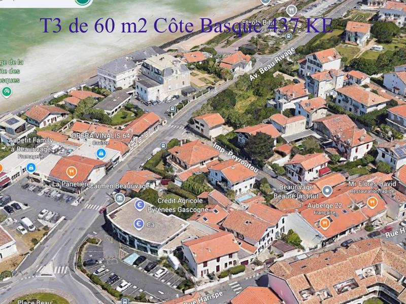 Appartement - 60 m² - 3 pièces