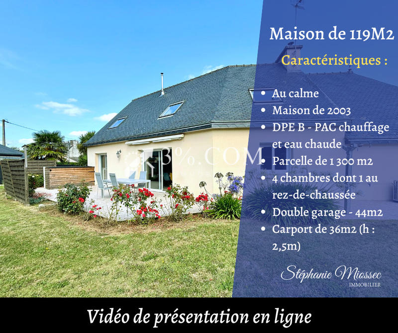 Maison traditionnelle - 119 m² - 5 pièces