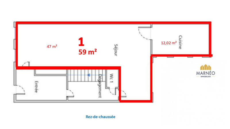 Immeuble - 210 m²