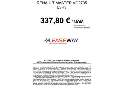 Renault Master III Fg F3500 L3h3 2.3 Dci 135ch Grand Confort E6