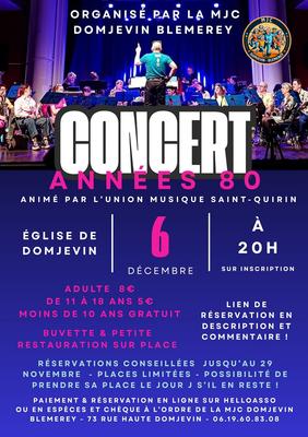 Concert Années 80