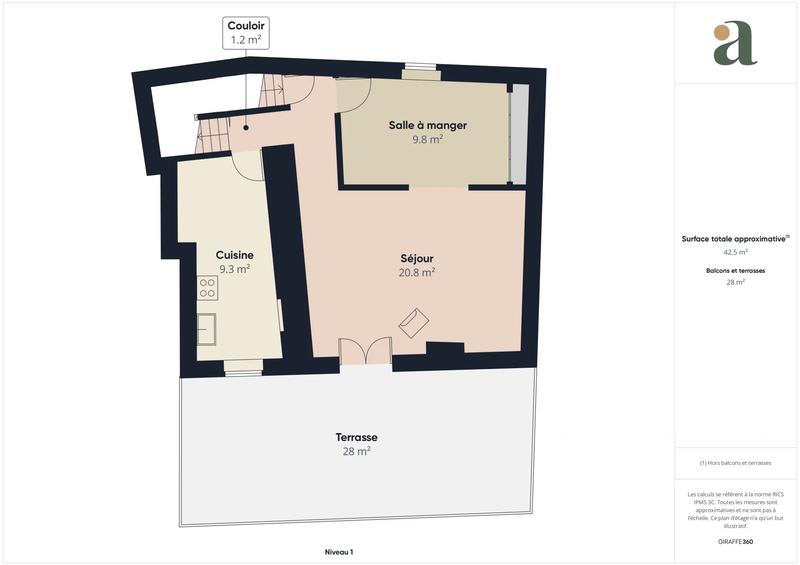 Maison de ville - 152 m² - 6 pièces