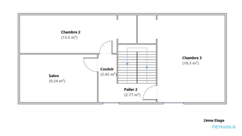 Appartement - 129 m² - 6 pièces