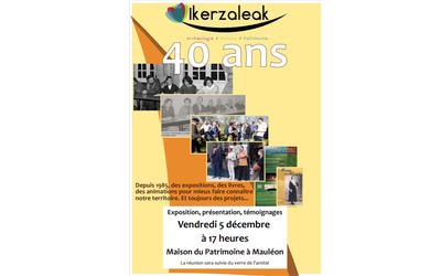 Ikerzaleak fête ses 40 ans