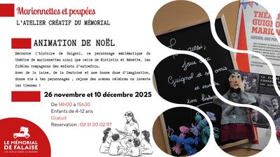 Marionnettes et poupées : l'atelier créatif