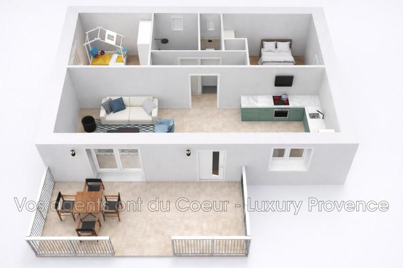 Appartement - 56 m² - 3 pièces