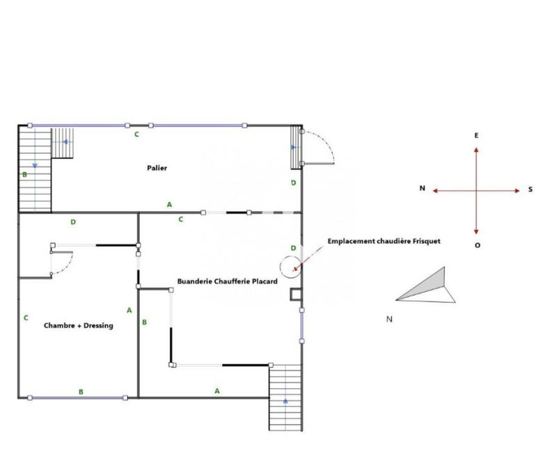 Maison ancienne - 104 m² - 5 pièces
