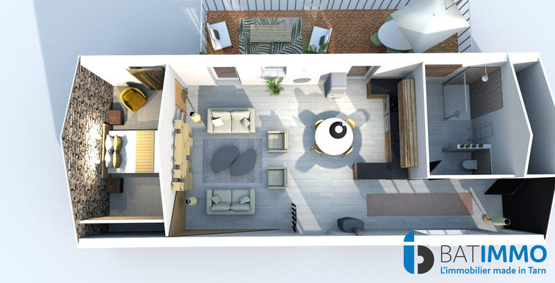 Local d'activités - 140 m² - 2 pièces