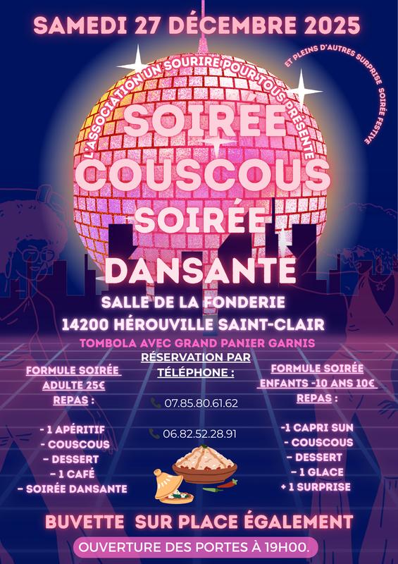 Soirée couscous et soirée dansante