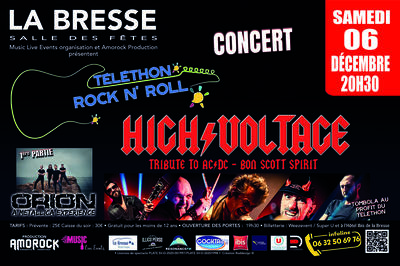 Tribute Acdc High Voltage - Téléthon Rock'n Roll