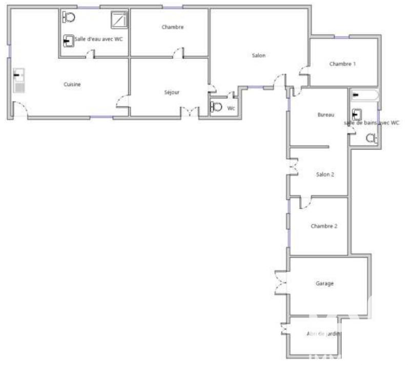 Maison - 138 m² - 7 pièces