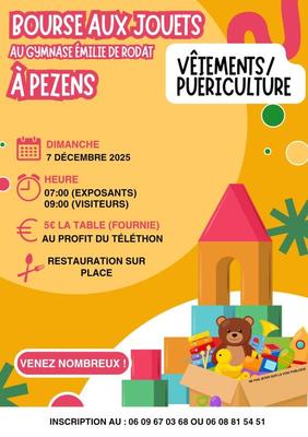 Bourse aux jouets