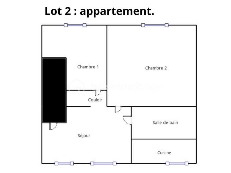 Immeuble - 330 m² - 13 pièces