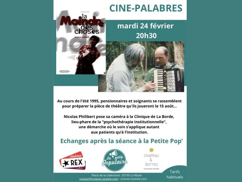 Ciné palabres- la moindre des choses
