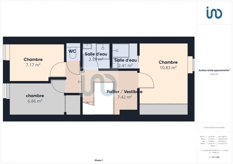 Maison - 82 m² - 4 pièces