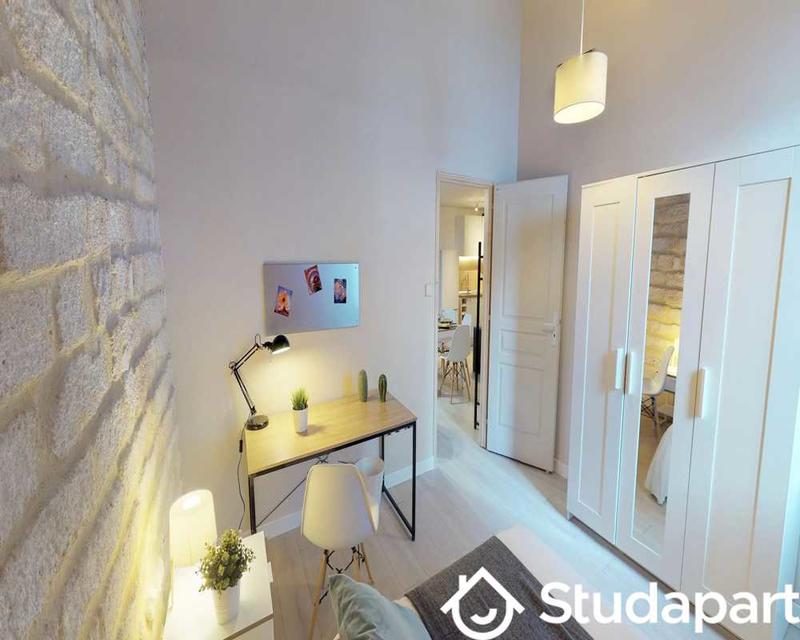 Chambre - 40 m² - 1 pièce