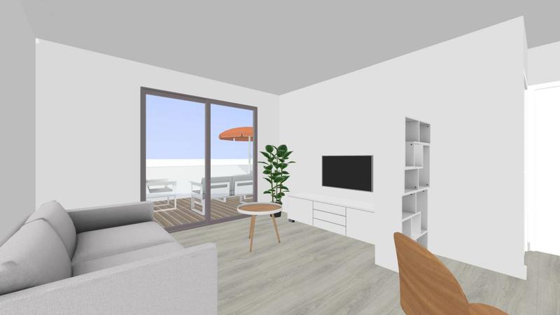 Appartement - 38 m² - 2 pièces