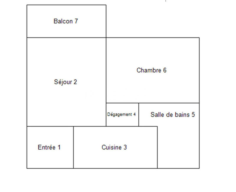 Appartement - 44 m² - 2 pièces