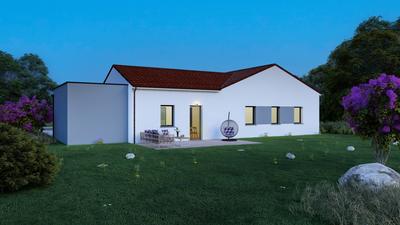 Maison - 96 m² - 6 pièces