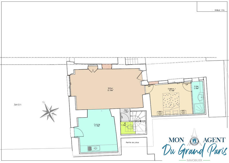 Maison - 134 m² - 5 pièces