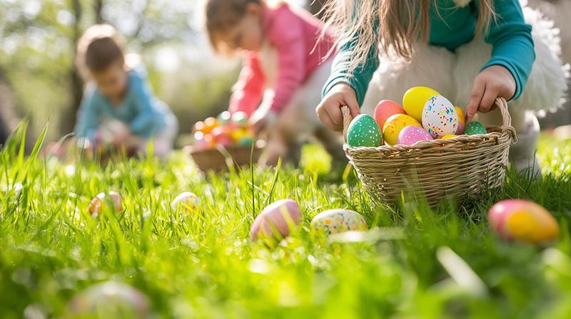 Pâques - Jeanne Lapin au Château du Taillis (Duclair 76)