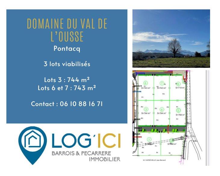 Terrain constructible - 743 m²