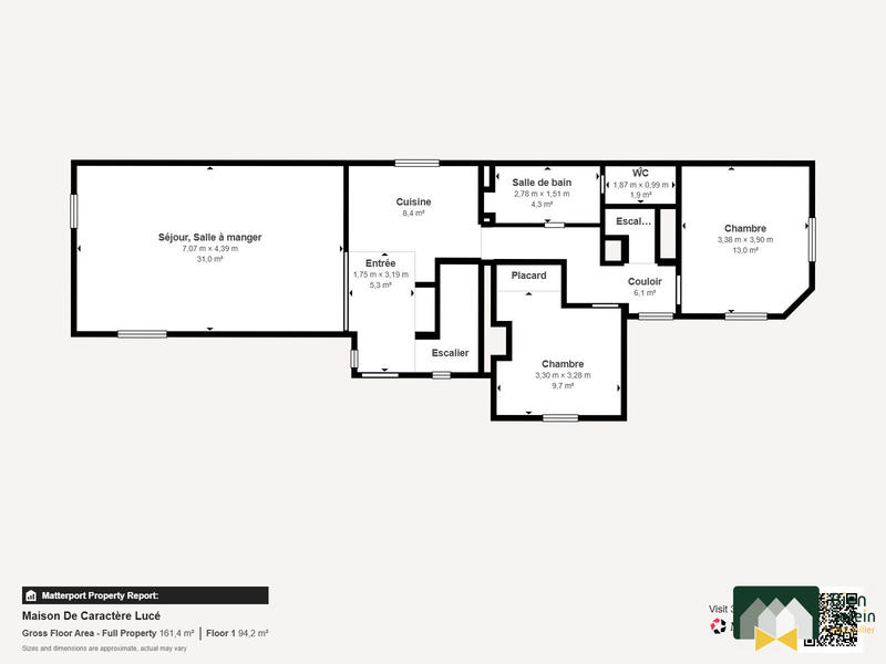 Maison ancienne - 120 m² - 6 pièces