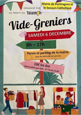 Vide grenier du secours catholique