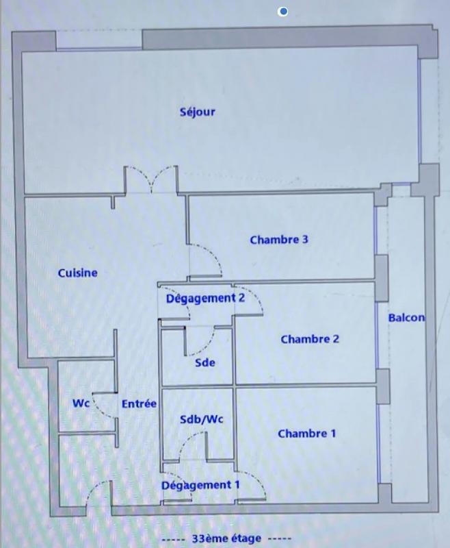 Appartement - 110 m² - 4 pièces