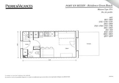 Maison - 40 m² - 3 pièces