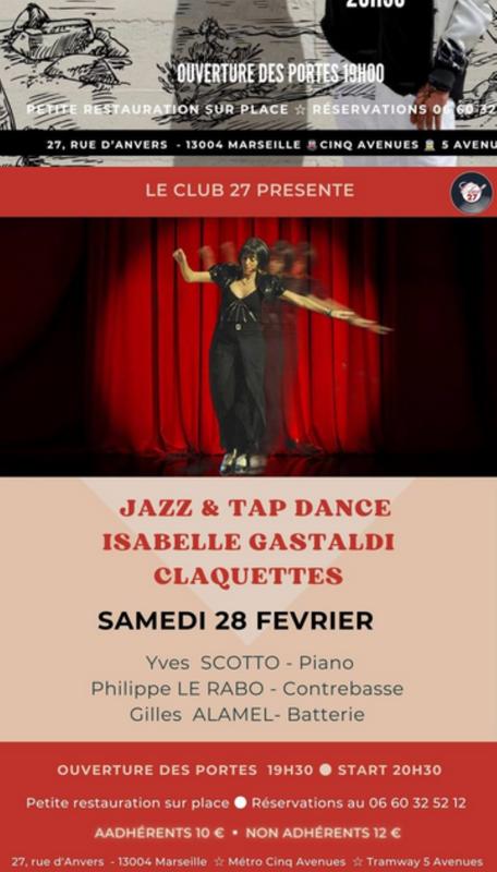 Isabelle Gastaldi claquettes