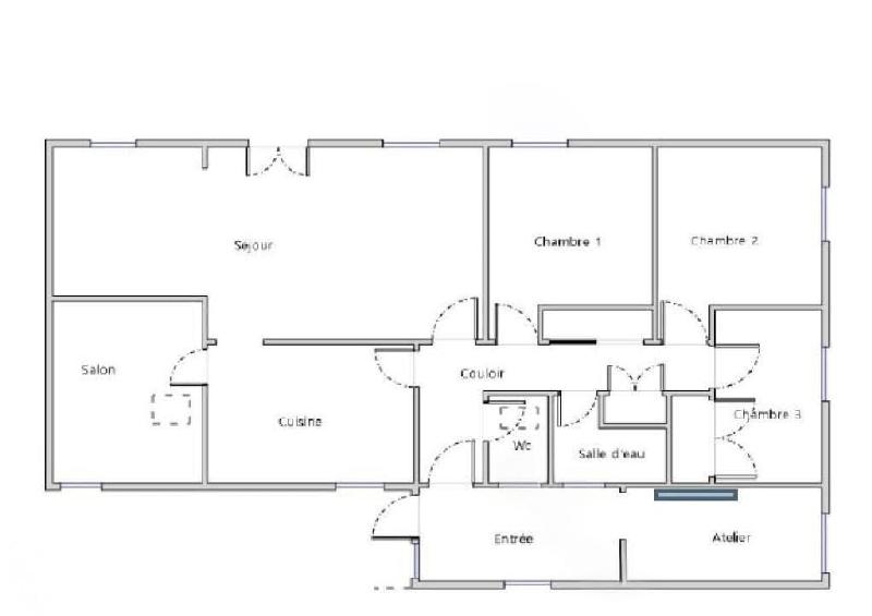 Maison - 84 m² - 4 pièces