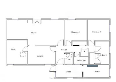 Maison - 84 m² - 4 pièces