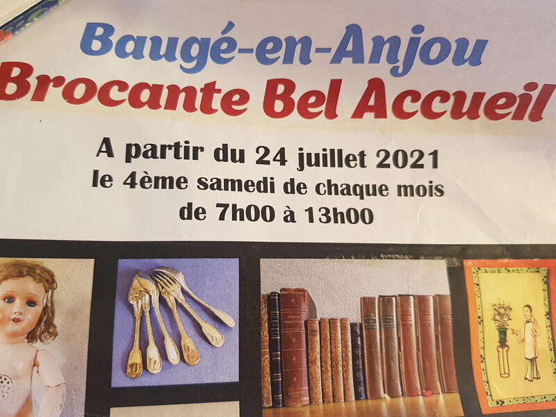 Brocante bel accueil