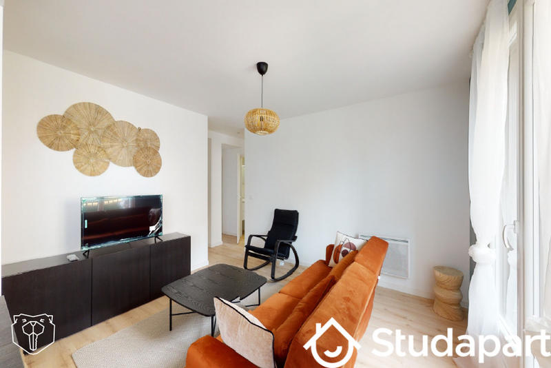 Chambre - 12 m² - 1 pièce