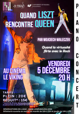 Concert &quot;Quand Liszt rencontre Queen&quot;