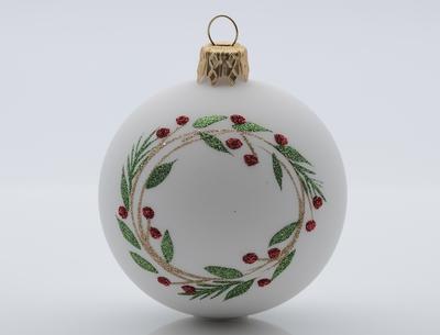 Atelier décoration boule de Noël en porcelaine