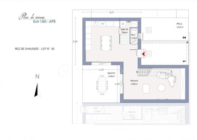 Maison - 81 m² - 3 pièces