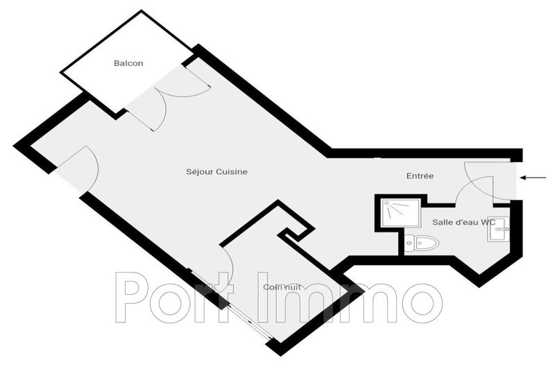 Appartement - 32 m² - 1 pièce