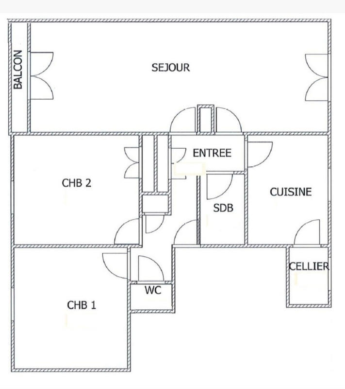 Appartement - 67 m² - 4 pièces