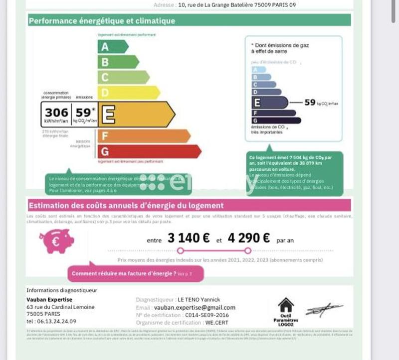 Appartement - 130 m² - 4 pièces