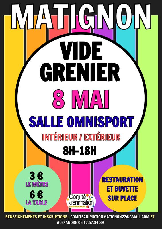Vide-grenier du comité d'animation