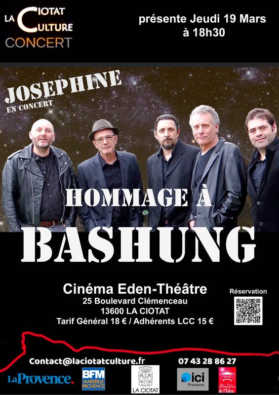 Concert Hommage à Bashung