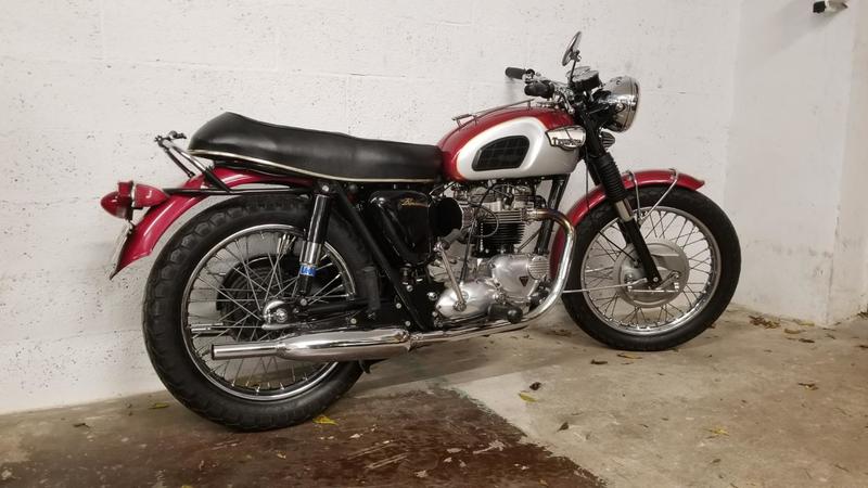 Triumph Bonneville t120 r triumph 0650 580