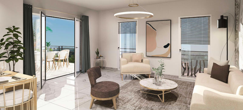 Appartement - 50 m² - 3 pièces