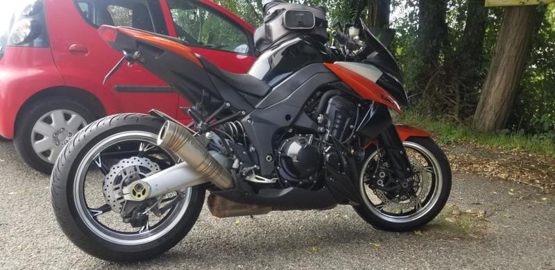 Kawasaki Z 1000 kawasaki noir